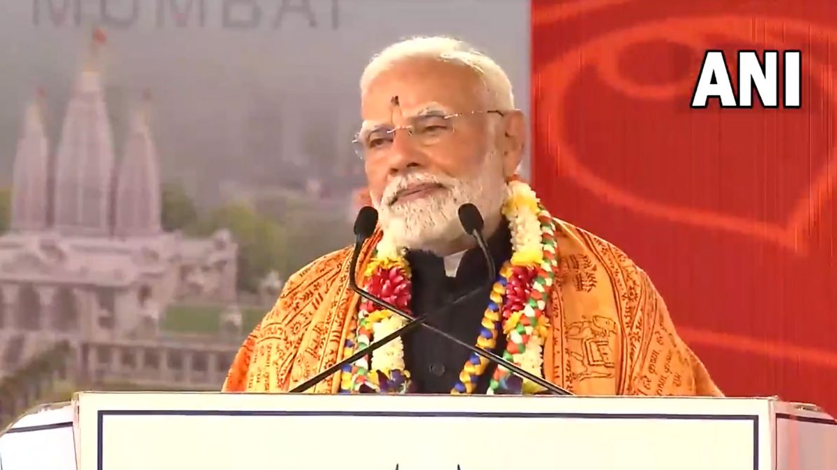 Perdana Menteri Modi meresmikan Kuil Sri Sri Radha Madanmohan Ji di Kharghar, Navi Mumbai, tahu apa yang dia katakan Perdana Menteri Modi meresmikan Kuil Sri Sri Radha Madanmohan Ji di Kharghar, Navi Mumbai, tahu apa yang dia katakan