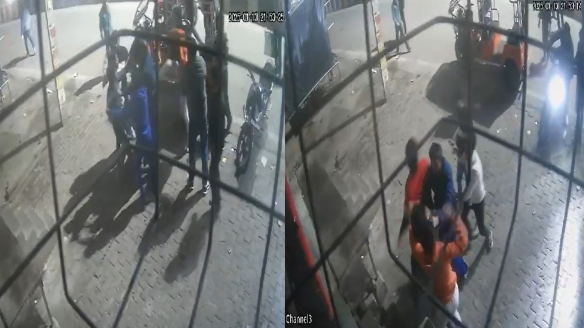Dia menjadi kecanduan makan chow mein gratis, dan ketika penjual gerobak meminta uang, dia memukulinya dengan tendangan dan pukulan; Kejadian itu terekam di CCTV Dia menjadi kecanduan makan chow mein gratis, dan ketika penjual gerobak meminta uang, dia memukulinya dengan tendangan dan pukulan; Kejadian itu terekam di CCTV