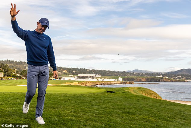 Ini adalah pertama kalinya orang Irlandia menang di Link Golf Pebble Beach Historic