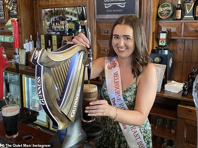 Orang yang pendiam sangat populer bagi mereka yang minum Guinness di Melbourne