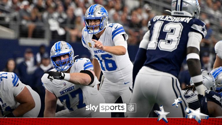 Bek Detroit Aredard Goff telah menarik permainan trik inventif, melepaskan Sam Laporta untuk perhitungan 52 yard melawan Dallas.