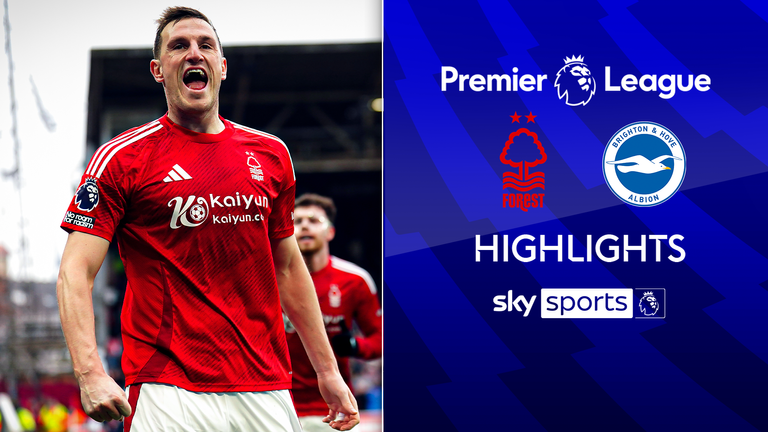 Dia menekankan Nottingham Forest Brighton Premier League.