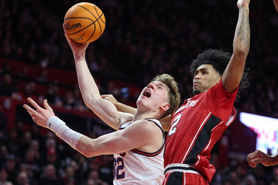 NCAA's Basketball: Illinois in Rutgers