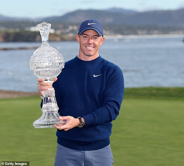 Rory McLerai memenangkan turnamen pertamanya di musim 2025 - Minggu di California AT&T Pebble Beach Pro -Yam