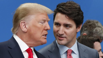 Trump menghentikan tarif AS di Kanada dan Meksiko 30 hari setelah berbicara dengan Trudeau, dan Claudia Sheenbam